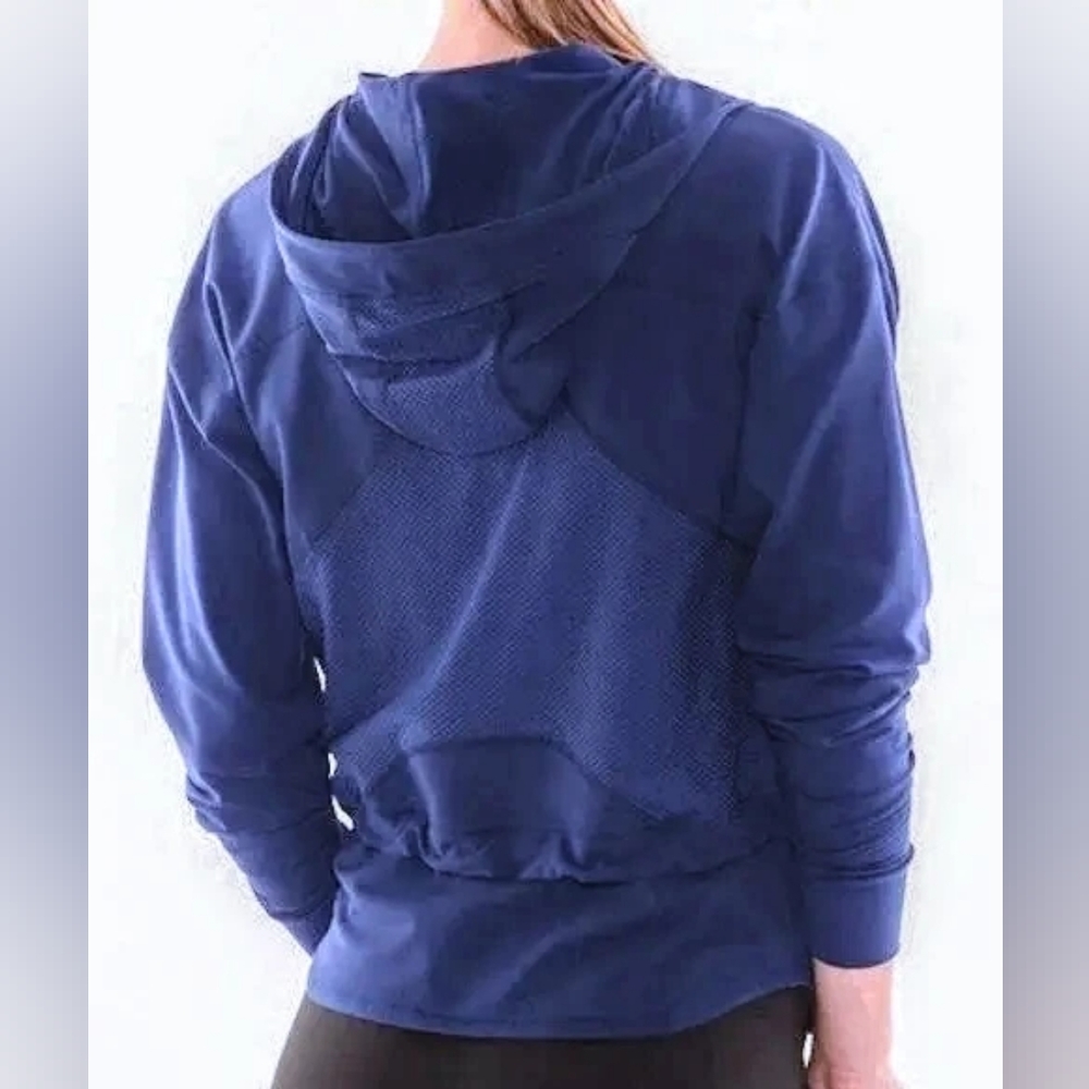 --*New w/ Tags!* Lucy Dance Workout Jacket in Bright Blue - Size XL - Picture 2 of 8